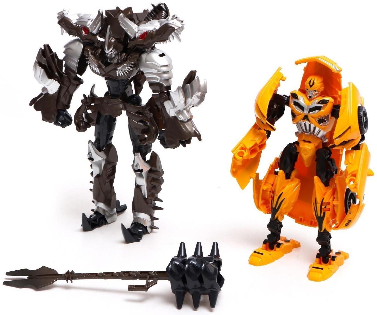 Набор роботов «Герои», трансформируются, 2 штуки