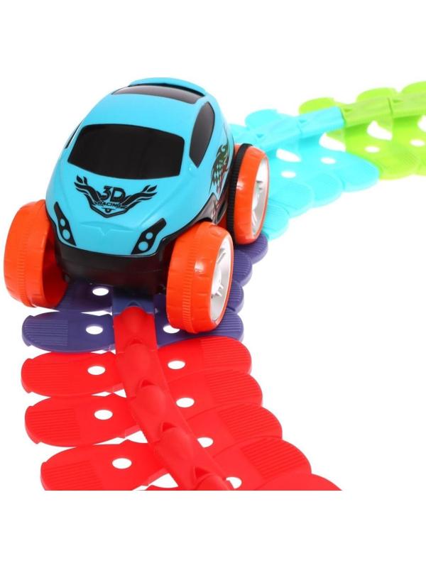 Гибкий автотрек SPEED, работает от батареек