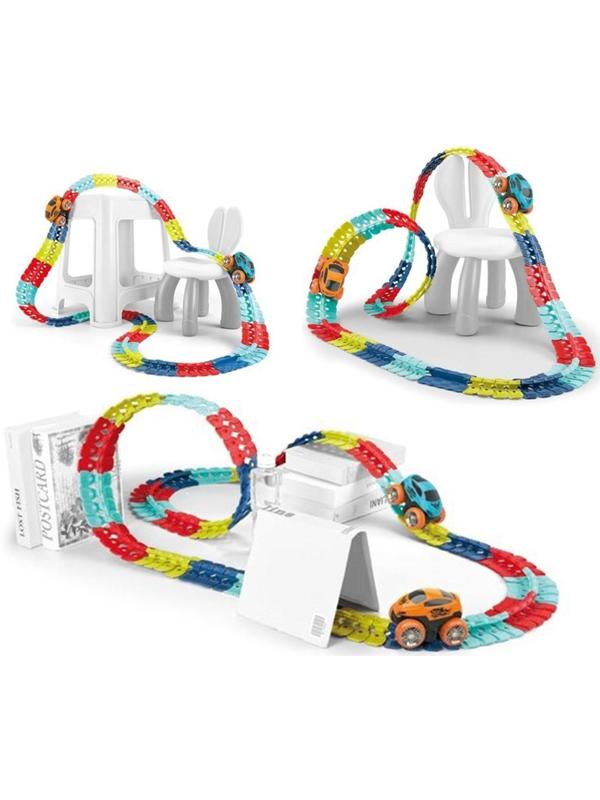 Гибкий автотрек SPEED, работает от батареек