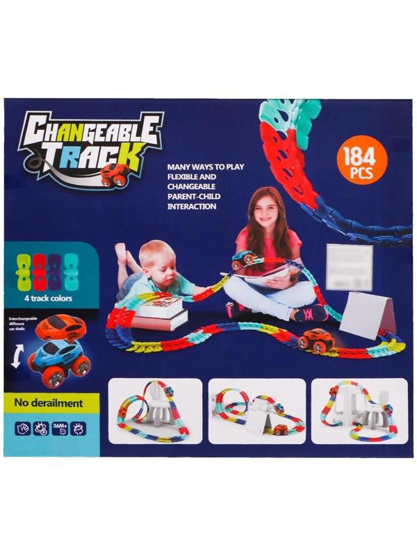 Гибкий автотрек SPEED, работает от батареек