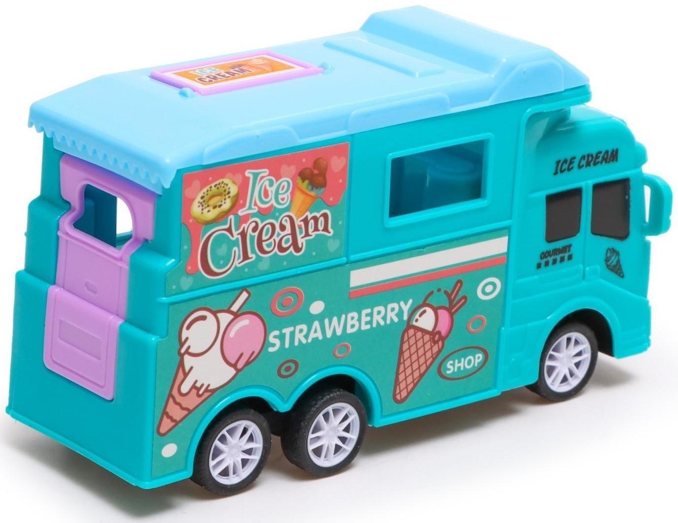 Машина инерционная «Мороженое», МИКС