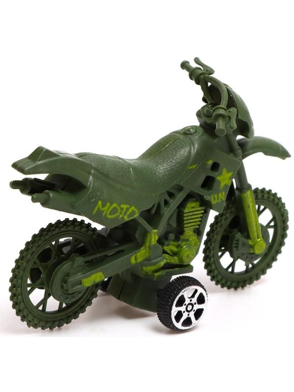 Мотоцикл инерционный «Хаки», МИКС