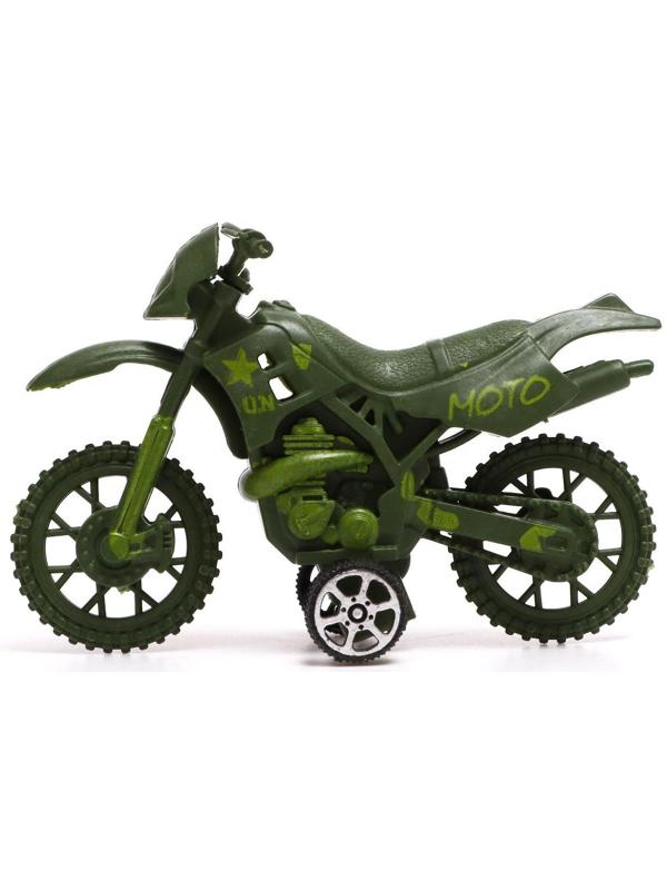 Мотоцикл инерционный «Хаки», МИКС