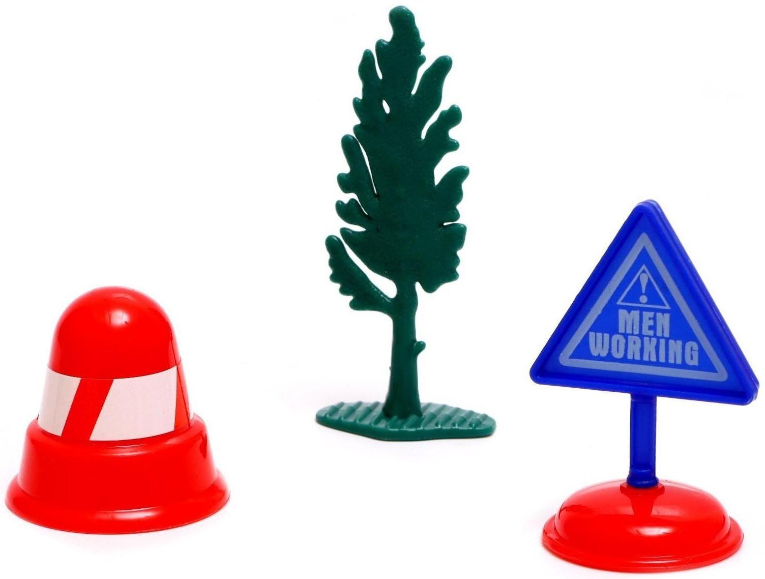 Паровоз инерционный «Классика», с прицепом, цвета МИКС