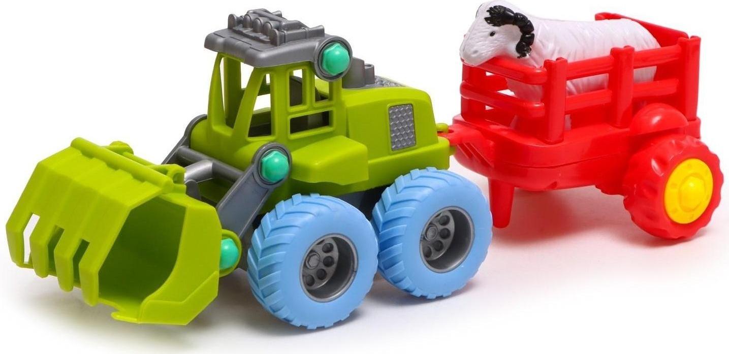 Экскаватор инерционный «Майк», с прицепом, МИКС