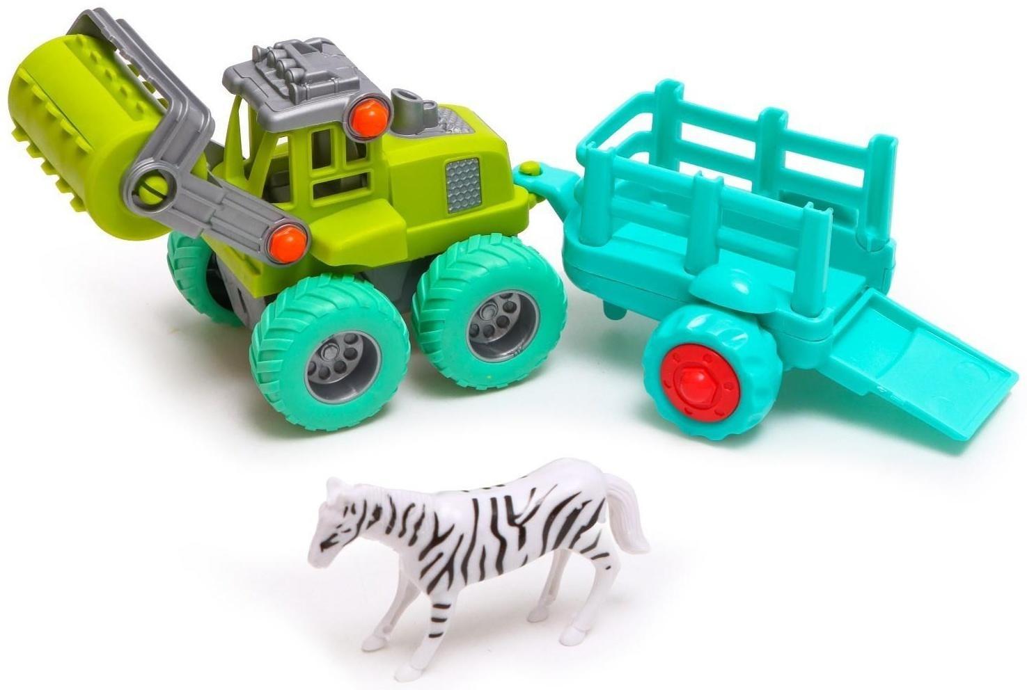 Экскаватор инерционный «Майк», с прицепом, МИКС