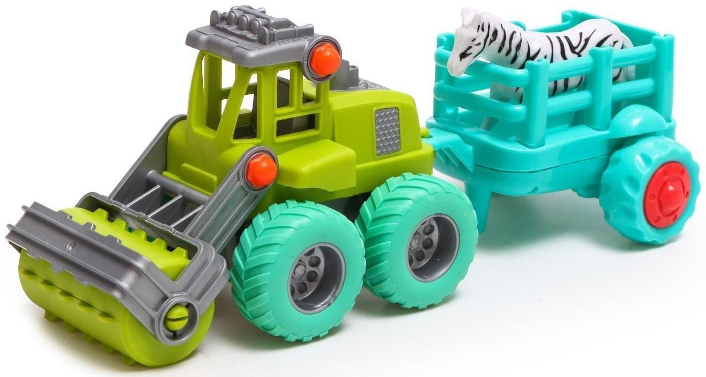 Экскаватор инерционный «Майк», с прицепом, МИКС