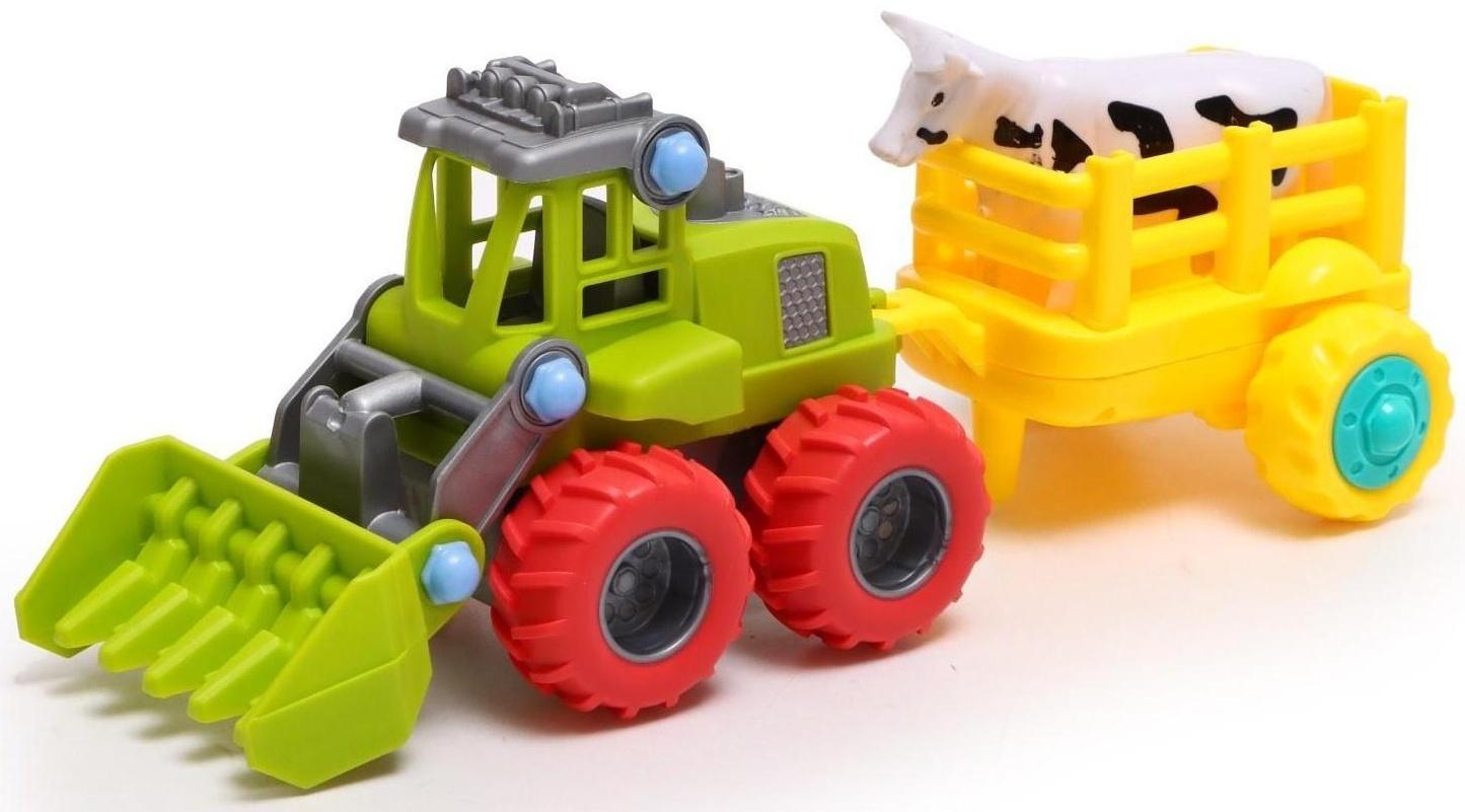 Экскаватор инерционный «Майк», с прицепом, МИКС