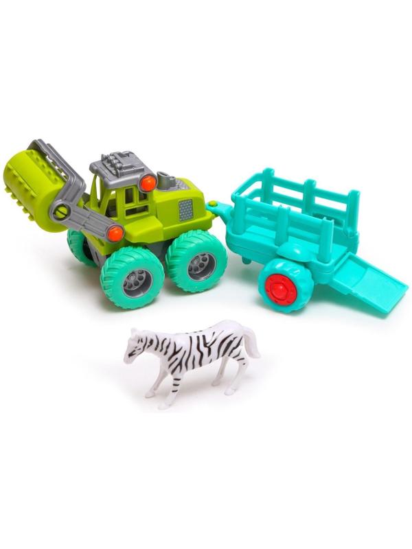 Экскаватор инерционный «Майк», с прицепом, МИКС