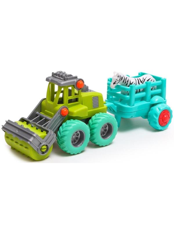 Экскаватор инерционный «Майк», с прицепом, МИКС