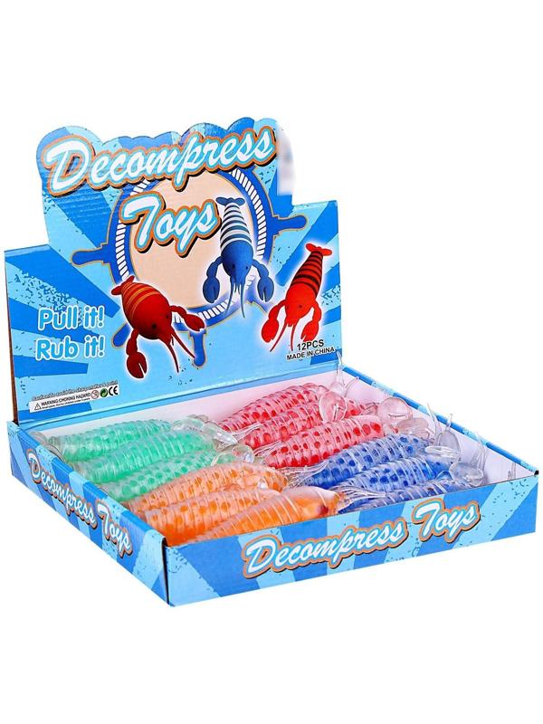 Мялка с гидрогелием «Рак», 9225725 / Микс, 1 шт.