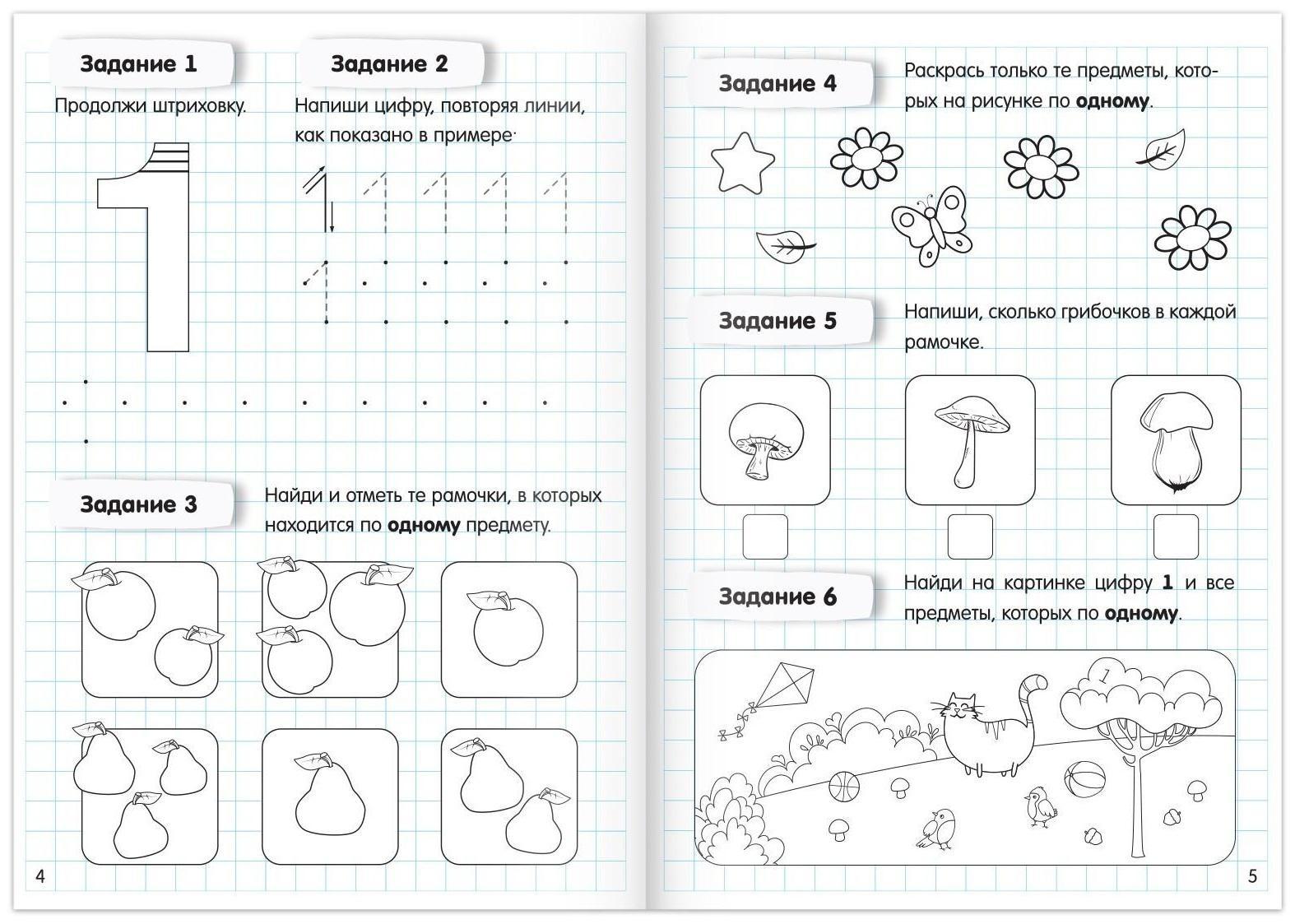 Набор книг «Считаю до 10 и 20», ФГОС ДО, 2 шт. по 48 стр.