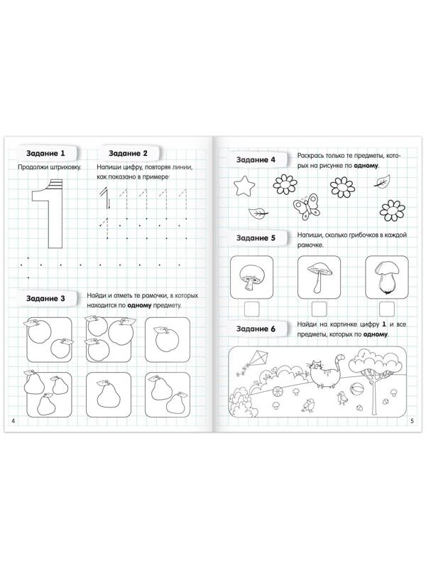 Набор книг «Считаю до 10 и 20», ФГОС ДО, 2 шт. по 48 стр.