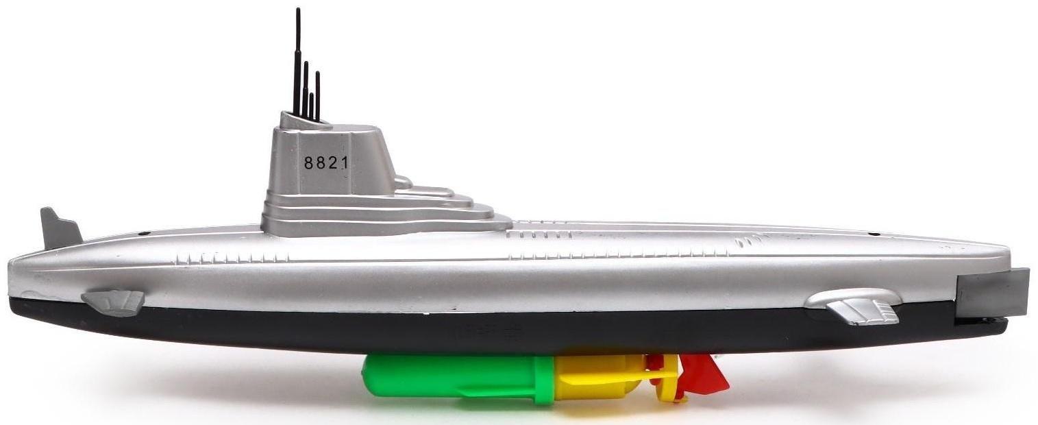 Подводная лодка «Субмарина», плавает, работает от батареек