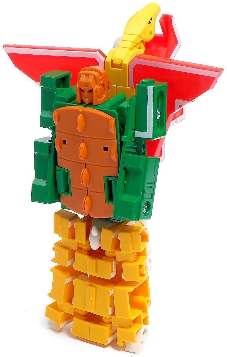 Робот «Дино-буква», трансформируется в динозавра / вариант Микс