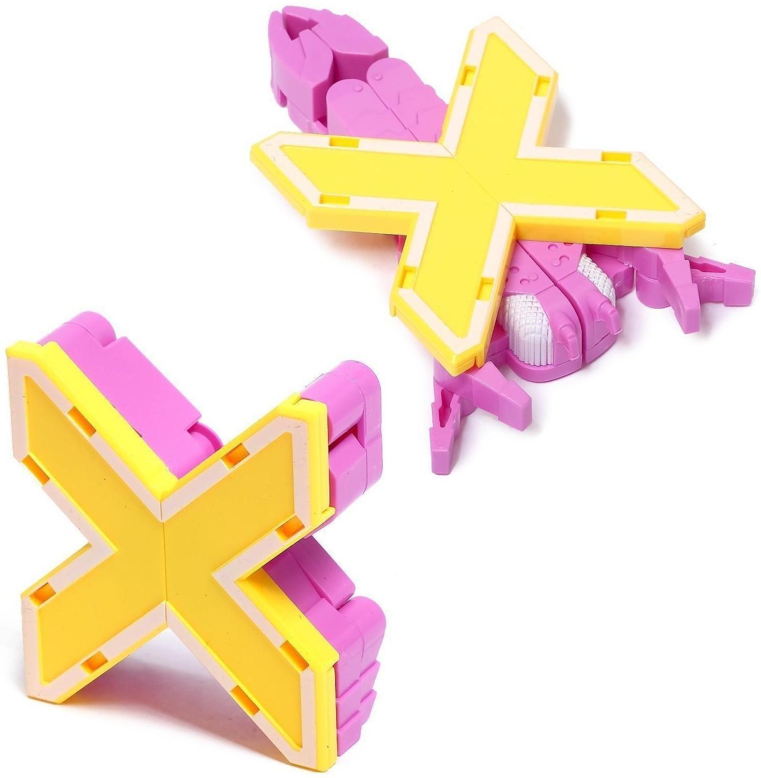 Робот «Дино-буква», трансформируется в динозавра / вариант Микс