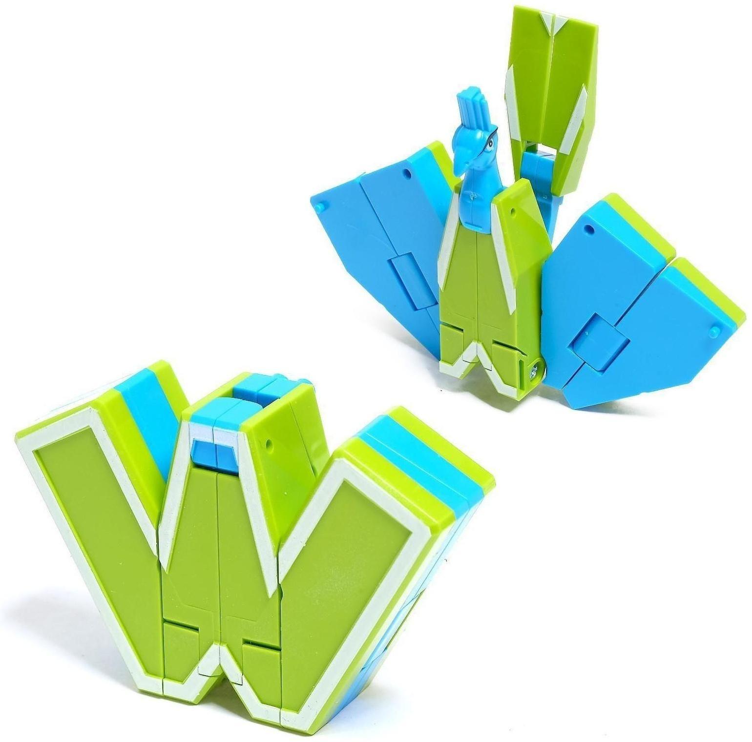 Робот «Дино-буква», трансформируется в динозавра / вариант Микс