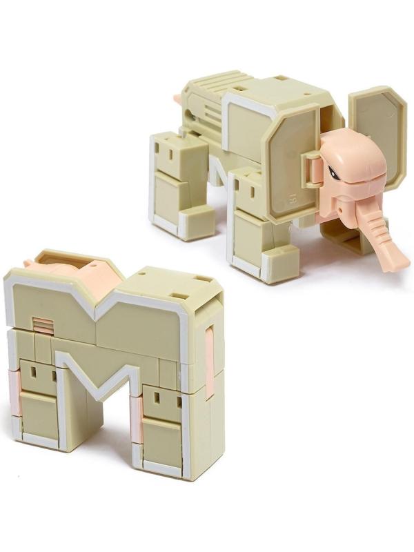 Робот «Дино-буква», трансформируется в динозавра / вариант Микс