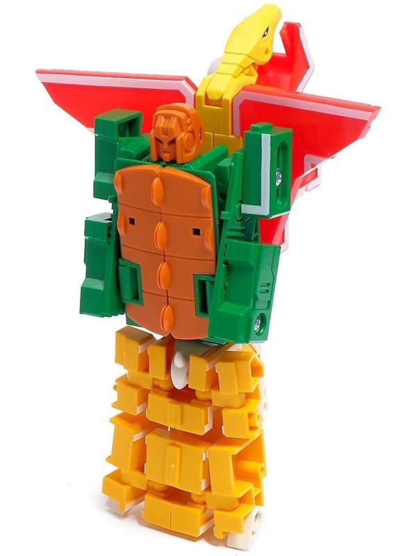 Робот «Дино-буква», трансформируется в динозавра / вариант Микс