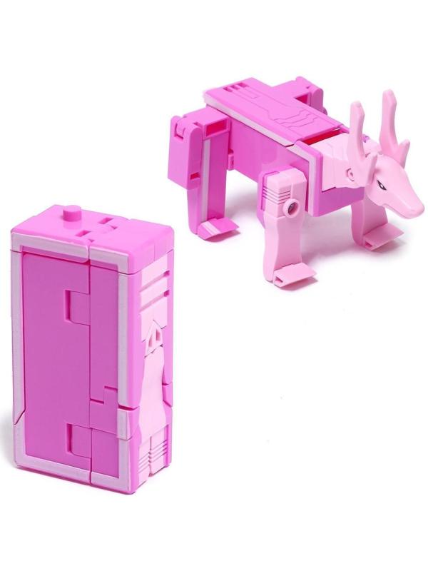 Робот «Дино-буква», трансформируется в динозавра / вариант Микс