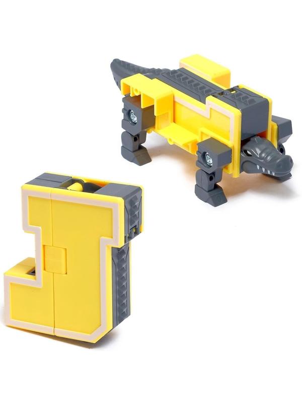 Робот «Дино-буква», трансформируется в динозавра / вариант Микс