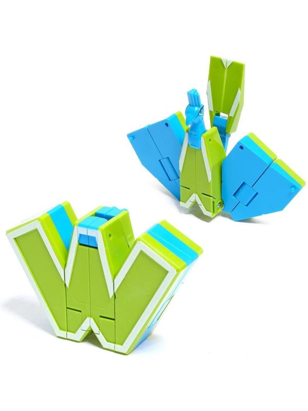 Робот «Дино-буква», трансформируется в динозавра / вариант Микс