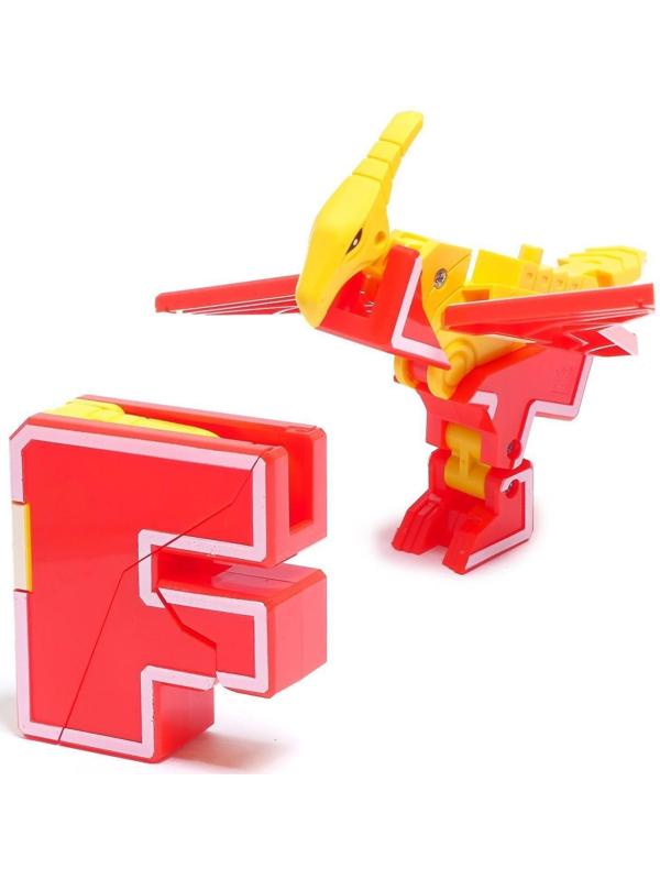 Робот «Дино-буква», трансформируется в динозавра / вариант Микс