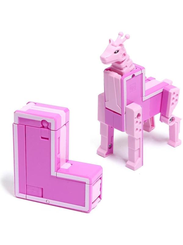 Робот «Дино-буква», трансформируется в динозавра / вариант Микс