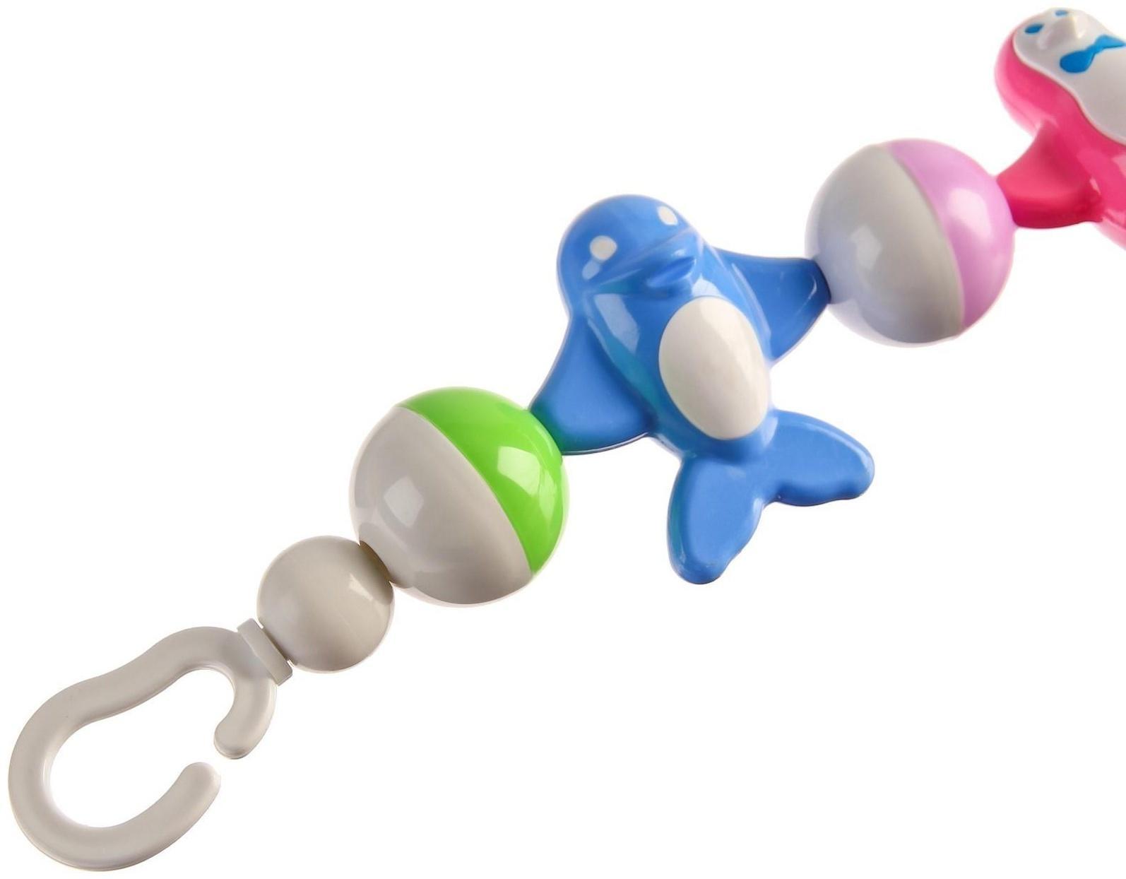 Растяжка на коляску/кроватку «Морские друзья»