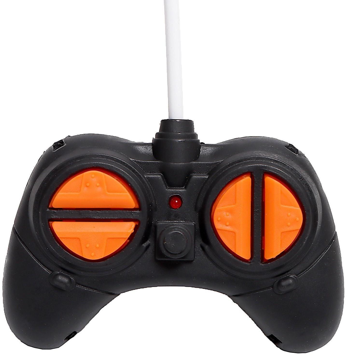 Джип радиоуправляемый «Полиция», работает от батареек, цвет чёрный