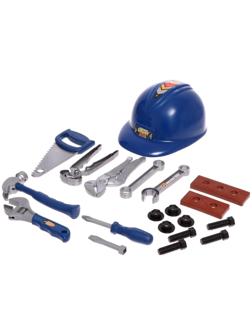 Набор инструментов «Инженер», 19 предметов, с каской