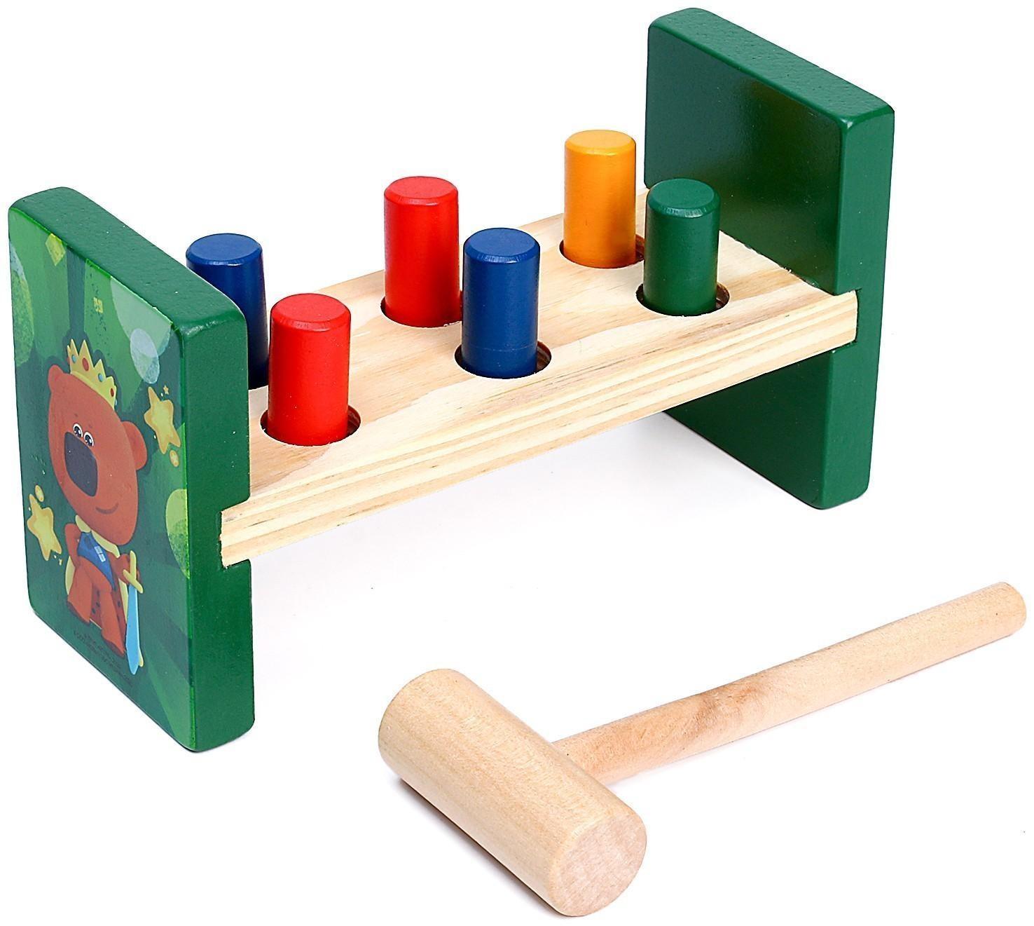 Стучалка, 6 цилиндров «Ми-ми-мишки»