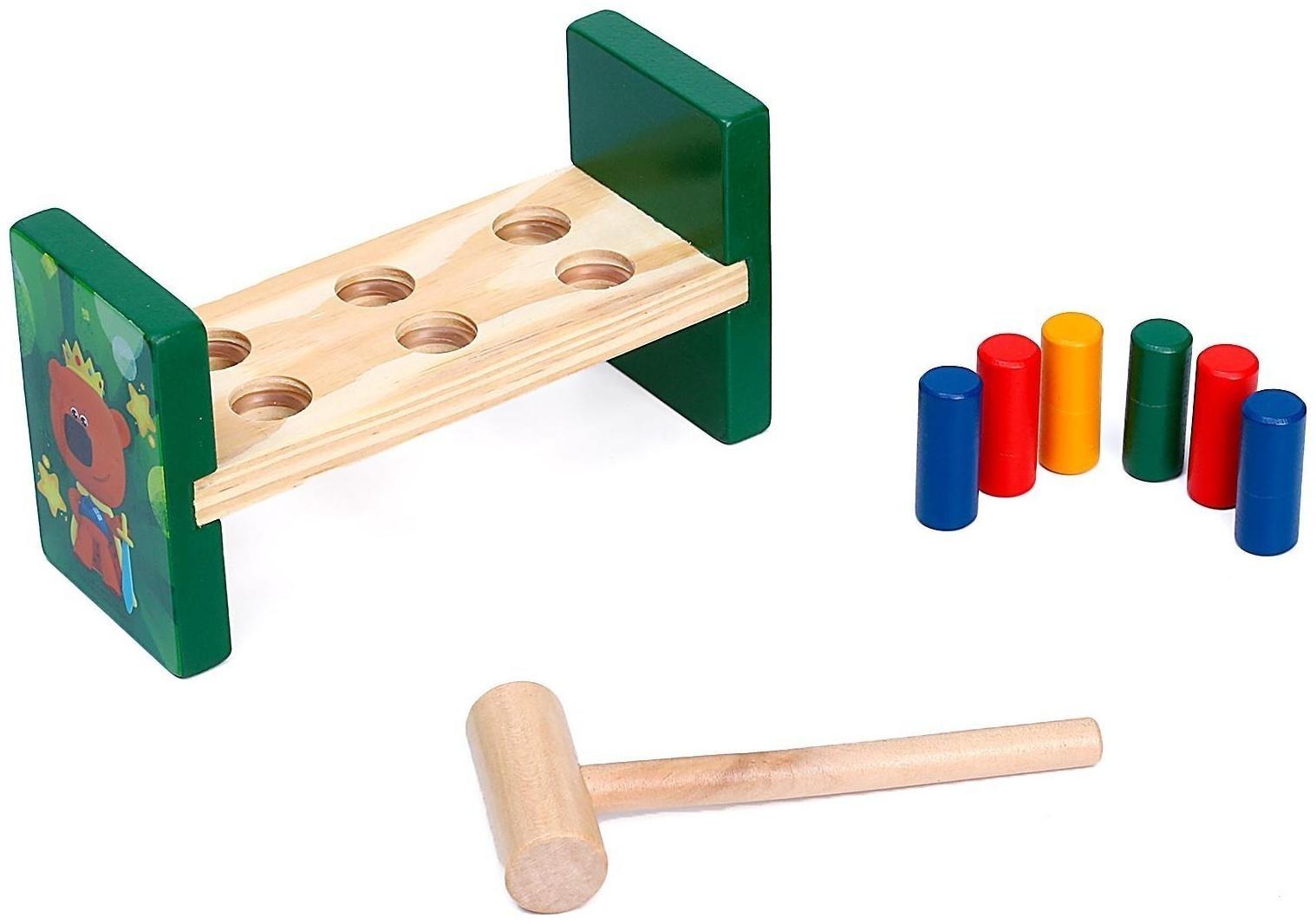 Стучалка, 6 цилиндров «Ми-ми-мишки»