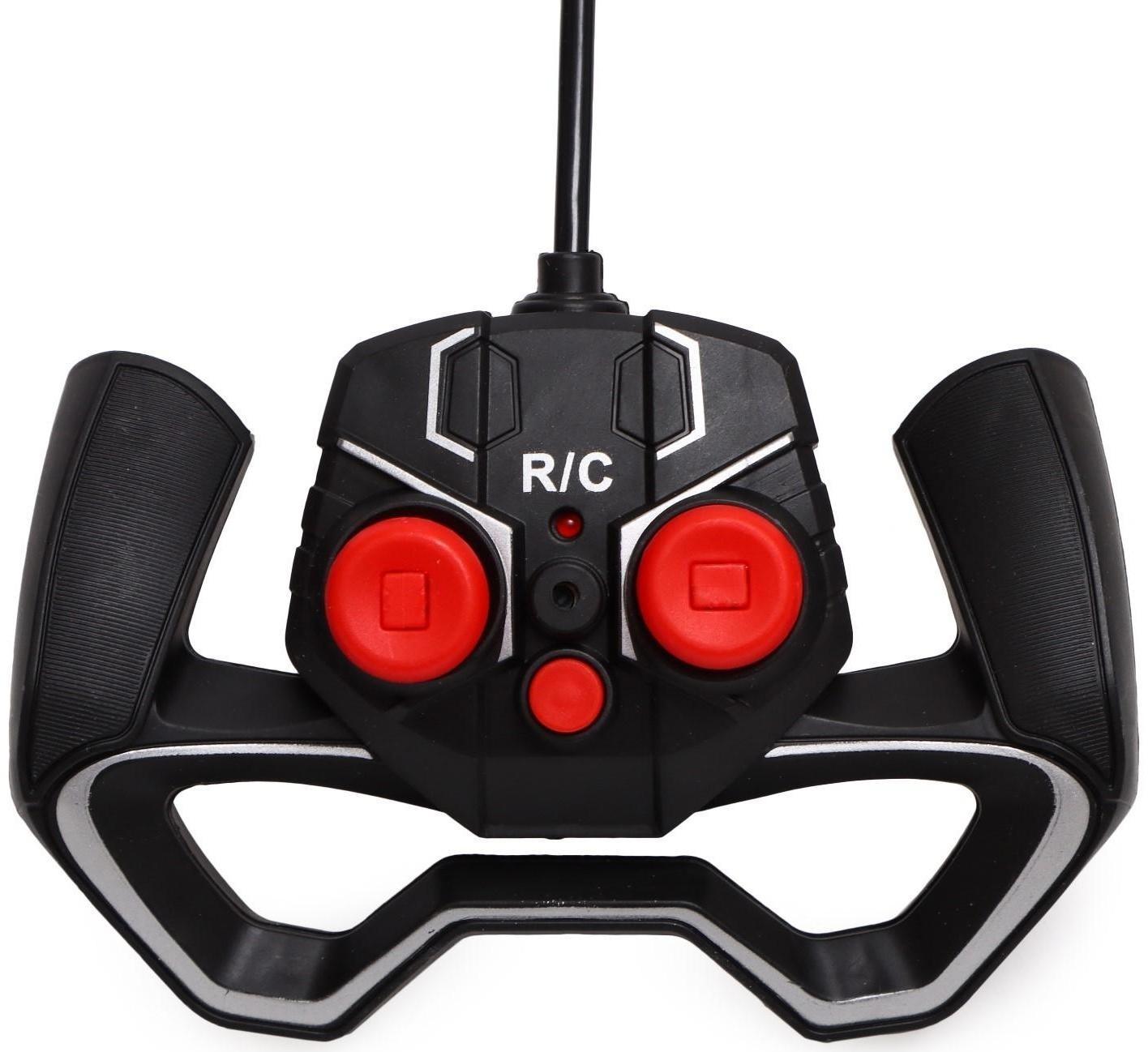 Джип радиоуправляемый, 1:18, работает от аккумулятора, цвет красный