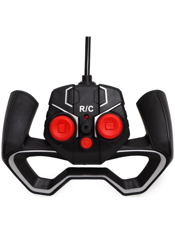 Джип радиоуправляемый, 1:18, работает от аккумулятора, цвет красный