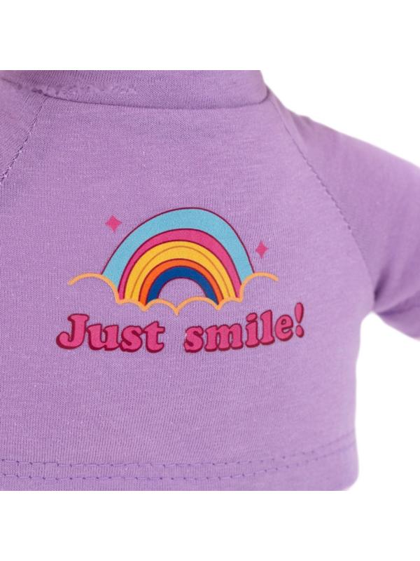 Мягкая игрушка «Зайка Лулу в футболке», 32 см