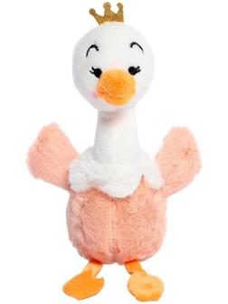 Мягкая игрушка «Лебедь», на брелоке, цвета МИКС