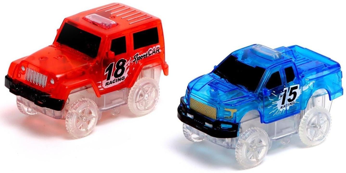 Автотрек Flash Track, с 2 машинками, 1006 см, работает от батареек