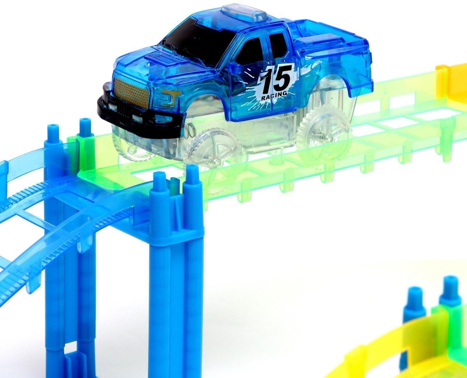 Автотрек Flash Track, с 2 машинками, 1006 см, работает от батареек