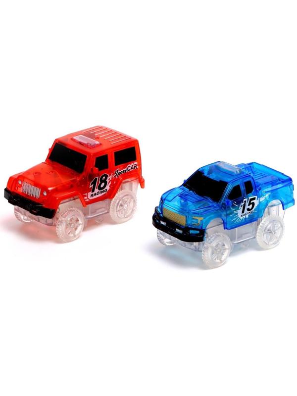 Автотрек Flash Track, с 2 машинками, 1006 см, работает от батареек