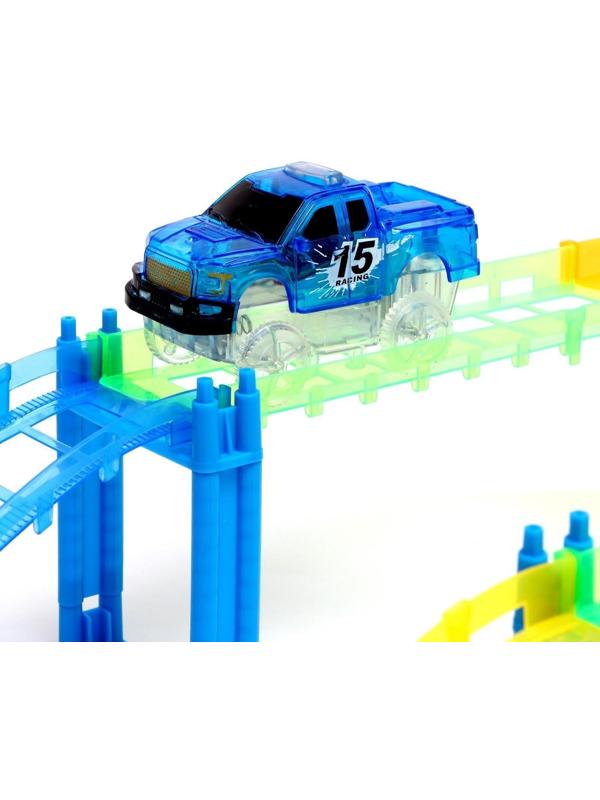 Автотрек Flash Track, с 2 машинками, 1006 см, работает от батареек