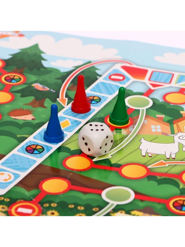 Настольная игра-ходилка «Синий трактор»