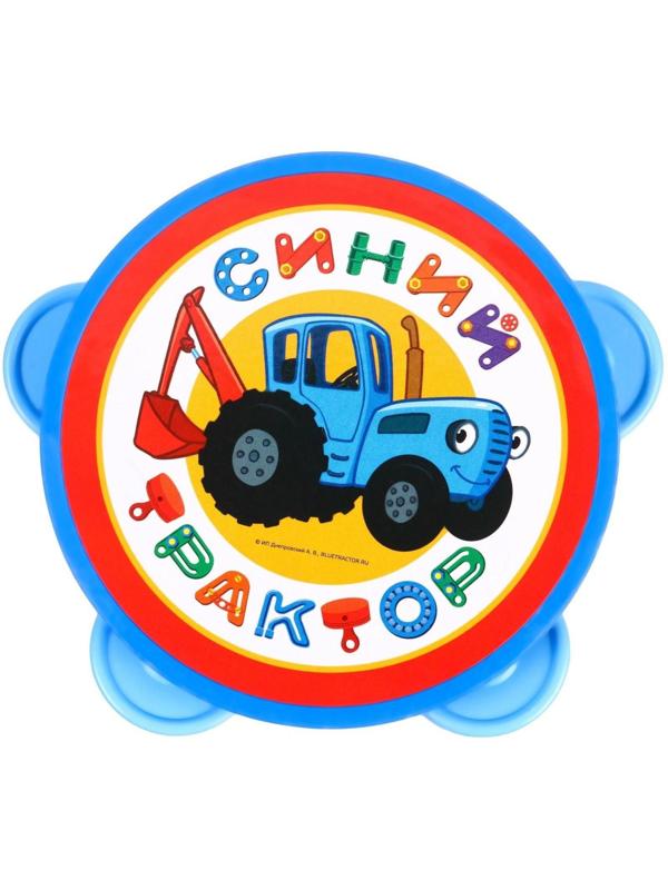 Музыкальные инструменты «Маракасы и бубен: Синий трактор», 3 предмета