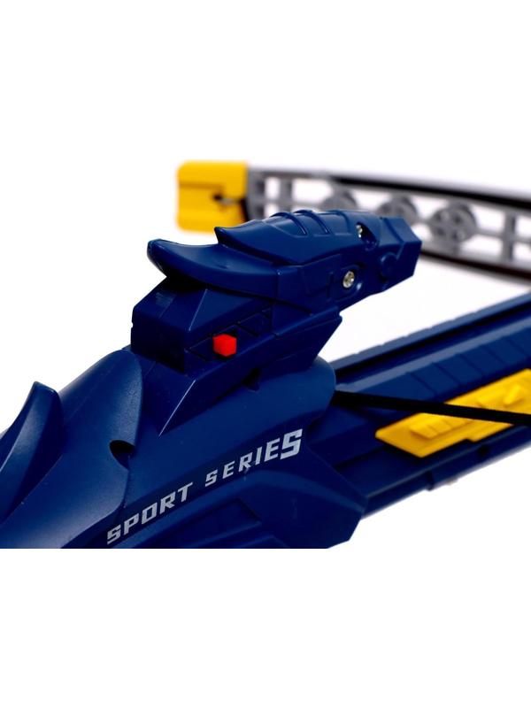 Арбалет «Спортивный», стреляет присосками, с лазером, цвета МИКС