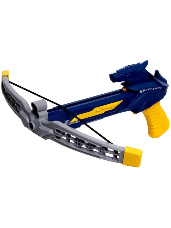 Арбалет «Спортивный», стреляет присосками, с лазером, цвета МИКС