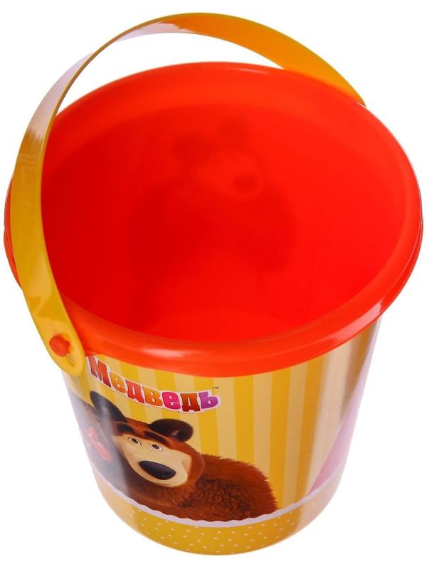 Ведро для игры с песком, Маша и Медведь, 1 л