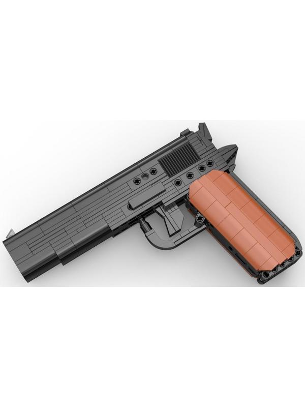 Конструктор техно «Пистолет», 332 детали, 6 пуль, стреляет