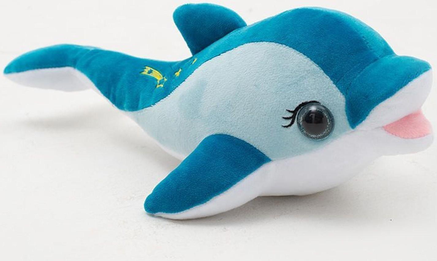 Мягкая игрушка «Дельфин», цвет синий, 36 см