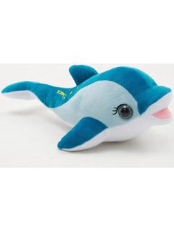 Мягкая игрушка «Дельфин», цвет синий, 36 см