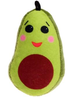Мягкая игрушка-брелок «Авокадо девочка», 10 см